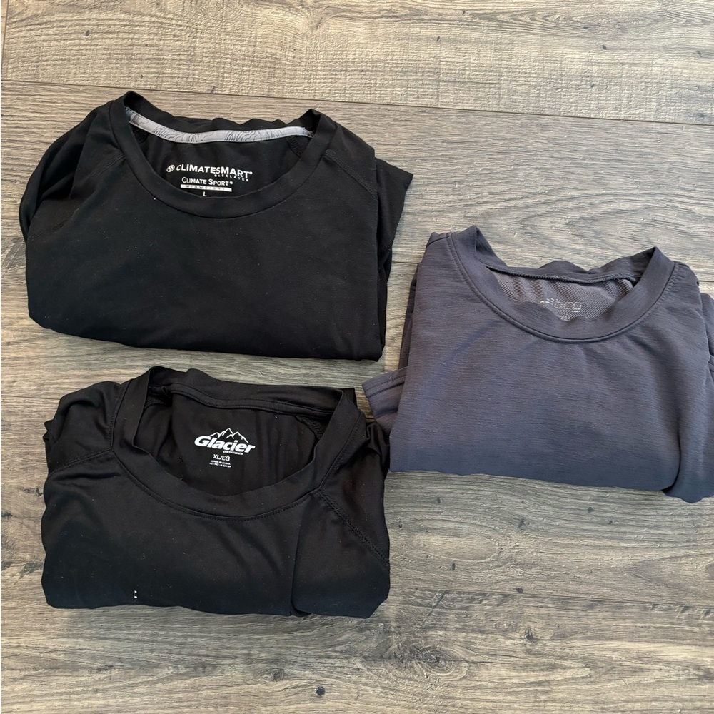 Men's performance and long underwater tops